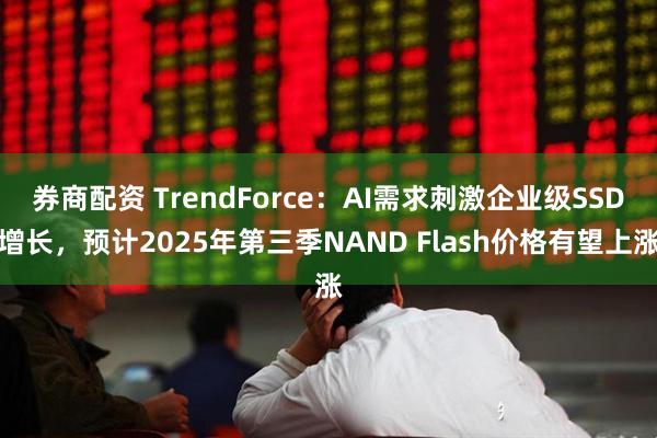 券商配资 TrendForce：AI需求刺激企业级SSD增长，预计2025年第三季NAND Flash价格有望上涨